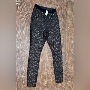 BB Dakota Black Sequin Leggings